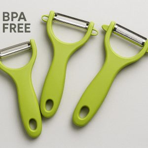 BPA Free Plastic Kitchen Peeler Set