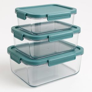 Leak Proof Refrigerator Storage Container Set